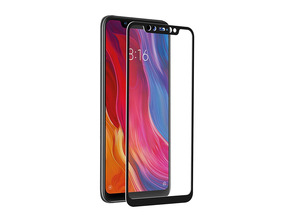 Comprar Vidro Temperado Xiaomi Mi 8 com Moldura Preta Vidro Temperado Xiaomi Mi 8 com Moldura Preta