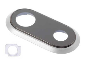 Comprar Reposto Cuberta Câmera Traseira + Difusor LED - iPhone 8 Plus Branco Reposto Cuberta Câmera Traseira + Difusor LED - iPhone 8 Plus Branco