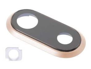 Comprar Reposto Cuberta Câmera Traseira + Difusor LED - iPhone 8 Plus Ouro Reposto Cuberta Câmera Traseira + Difusor LED - iPhone 8 Plus Ouro