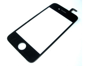 Cristal con Digitalizador iPhone 4 Negro