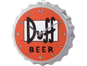Los Simpsons - Reloj de pared Duff