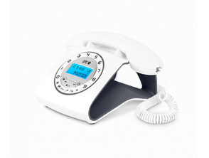 Comprar Telefone Retro Elegance SPC 3606N Branco/Negro Telefone Retro Elegance SPC 3606N Branco/Negro