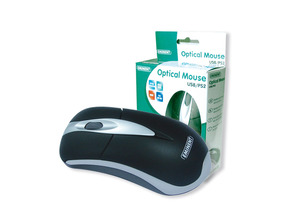 Eminente Raton Optical USB / PS2 Preto