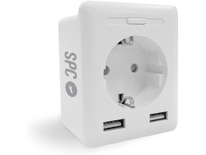 Enchufe Meia SPC Clever USB Plug
