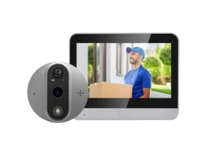 Comprar Escam C89 Visão Nocturna PIR Audio Bidireccional Prata - Mirilla Digital Escam C89 Visão Nocturna PIR Audio Bidireccional Prata - Mirilla Digital