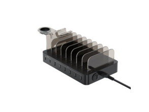 Estação de Carga USB Conceptronic 75W - 6xUSB-A 2xUSB-C PD