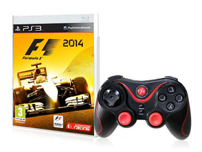 Comprar F1 2014 PS3 + Controlador X-Shock F1 2014 PS3 + Controlador X-Shock