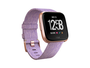 Fitbit Versa Edição Especial de Alumínio ouro rosa