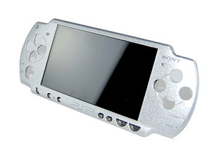 Face Plate Original PSP Slim Prata