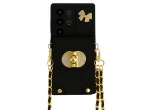 Comprar Capa Cartera Cadeias Colgantes Coquette Samsung Galaxy A56 Preto - Marca CROCOCASE Capa Cartera Cadeias Colgantes Coquette Samsung Galaxy A56 Preto - Marca CROCOCASE