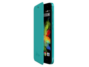 Funda com Tampa Wiko Bloom Turquoise