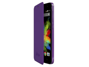 Funda com Tampa Wiko Bloom Violeta