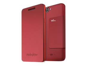 Comprar Funda para Wiko Rainbow com Tampa Vermelho Funda para Wiko Rainbow com Tampa Vermelho