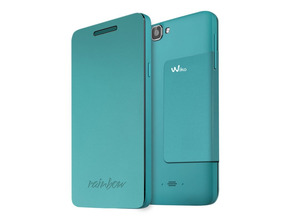 Funda para Wiko Rainbow com Tampa Turquoise