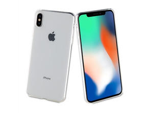 Capa de Vidro Soft iPhone XS Max Ultra Fina transparente Muvit