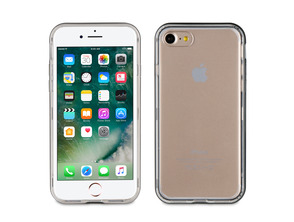 Crystal macio Bump preto iPhone 7 Muvit caso