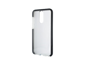 Crystal Soft Bump Transparente Preto Huawei Mate 10 Lite Muvit