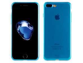 Comprar Funda Crystal Soft Lite Azul Ultrafina iPhone 7 Plus Muvit Funda Crystal Soft Lite Azul Ultrafina iPhone 7 Plus Muvit