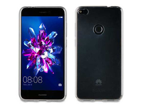 Funda Crystal Soft Transparente Huawei P8 Lite 2017 Muvit