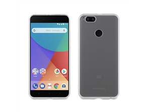 Caixa transparente de cristal macio xiaomi mi a1 muvit