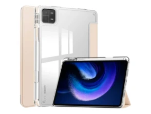 Comprar Capa Crystal Xiaomi Pad 6 Compatível Dourado - CROCOCASE Capa Crystal Xiaomi Pad 6 Compatível Dourado - CROCOCASE