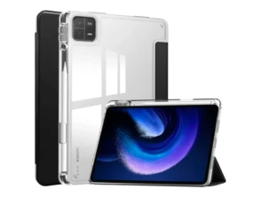 Comprar Capa Crystal Xiaomi Pad 6 Preto - CROCOCASE Capa Crystal Xiaomi Pad 6 Preto - CROCOCASE