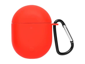 Comprar Base de silicone com Mosquetão para Xiaomi Redmi Buds 3 Pro / POCO Buds Pro Vermelho - CROCOCASE Base de silicone com Mosquetão para Xiaomi Redmi Buds 3 Pro / POCO Buds Pro Vermelho - CROCOCASE