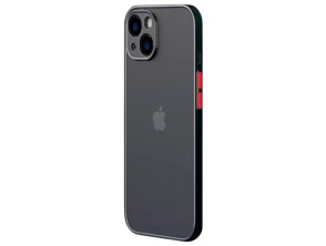 Comprar Base iPhone 13 Preto+Rojo Dual Mate - CROCOCASE Base iPhone 13 Preto+Rojo Dual Mate - CROCOCASE