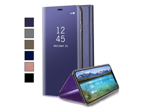 Comprar Tipo de livro Caso Espelho para iPhone X Azul Tipo de livro Caso Espelho para iPhone X Azul