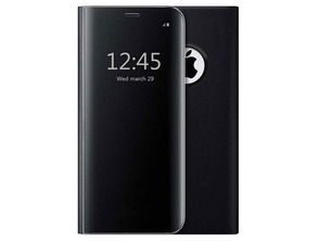 Comprar Tipo de livro Caso Espelho para iPhone X Preto Tipo de livro Caso Espelho para iPhone X Preto