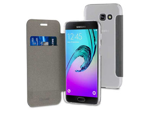 Comprar Funda Folio Gris Traseira Transparente Samsung Galaxy A5 2017 Muvit Funda Folio Gris Traseira Transparente Samsung Galaxy A5 2017 Muvit