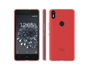 Funda Gummy BQ Aquaris X5 Plus Vermelho