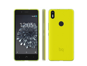 Funda Gummy BQ Aquaris X5 Plus Verde Lima