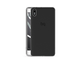 Caso Black Gummy BQ Aquaris X5