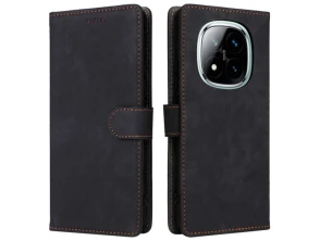Funda Livro Xiaomi Redmi Note 14 Pro Plus 5G Negro 360o Protecção