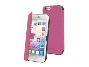 Funda Tipo Livro Rosa iPhone 6 Plus Made in Paris