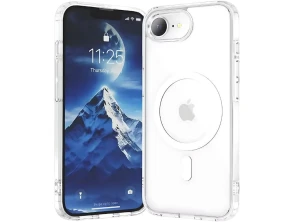 Base Magsafe Transparente para iPhone 17e/16e 6.1" - Proteção Confiable