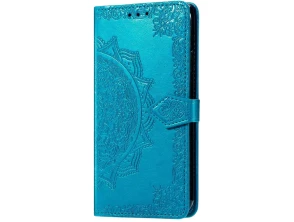 Comprar Capa Livro Mandala Xiaomi 13T / 13T Pro Azul - CROCOCASE Capa Livro Mandala Xiaomi 13T / 13T Pro Azul - CROCOCASE