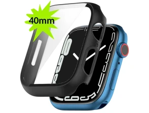 Comprar Base PC + Cristal Templado Apple Watch 40mm Preto - Compatível com Apple Watch 4/5/6/SE | Crococase Base PC + Cristal Templado Apple Watch 40mm Preto - Compatível com Apple Watch 4/5/6/SE | Crococase