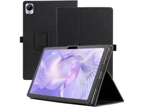 Comprar Capa Inteligente Blackview MEGA 1 com Suporte Negro de CROCOCASE Capa Inteligente Blackview MEGA 1 com Suporte Negro de CROCOCASE