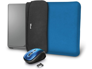 Comprar Funda + Ratón Inalámbrico Trust Yvo 15,6 " Azul Funda + Ratón Inalámbrico Trust Yvo 15,6 " Azul