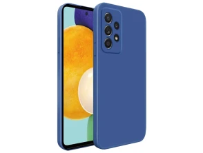 Tampa protetora Samsung Galaxy A53 5G Square Liquid Premium Azul - Marca CROCOCASE