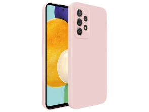 Base Samsung Galaxy A33 5G Square Liquid Premium Rosa - Marca CROCOCASE