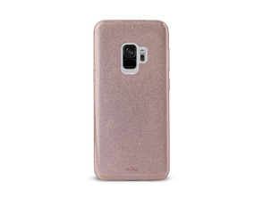 Caso Brilhe Rose Gold Galaxy S9 Puro