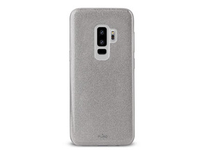 Shine Silver Galaxy S9 Plus caso puro