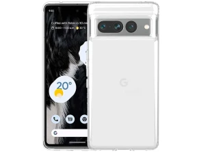 Comprar Base de silicone Transparente para Google Pixel 7 Pro 5G - CROCOCASE Base de silicone Transparente para Google Pixel 7 Pro 5G - CROCOCASE