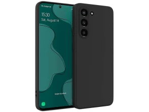 Base Samsung Galaxy S23 Square Liquid Premium Negro - CROCOCASE