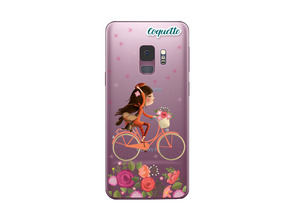 TPU Bici 18 Capa Samsung Galaxy S9 Coquette