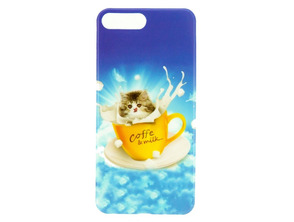 Funda TPU iPhone 7 Plus Cat Leite X-One