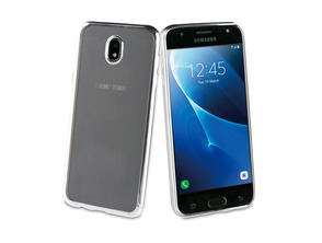 Caso tpu frame bling preto para Samsung galáxia j7 2017 vida muvit